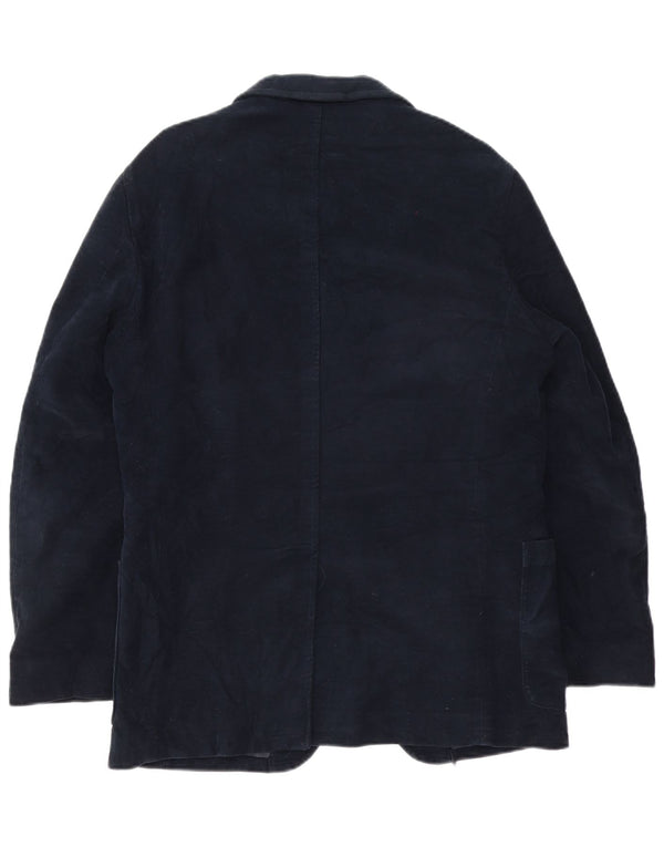 Woolrich Chaqueta tipo blazer de 3 botones para hombre UK 38 Medium Azul marino Clásico