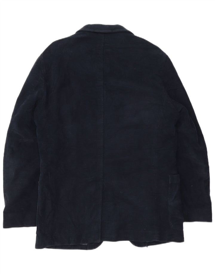 Woolrich Chaqueta tipo blazer de 3 botones para hombre UK 38 Medium Azul marino Clásico