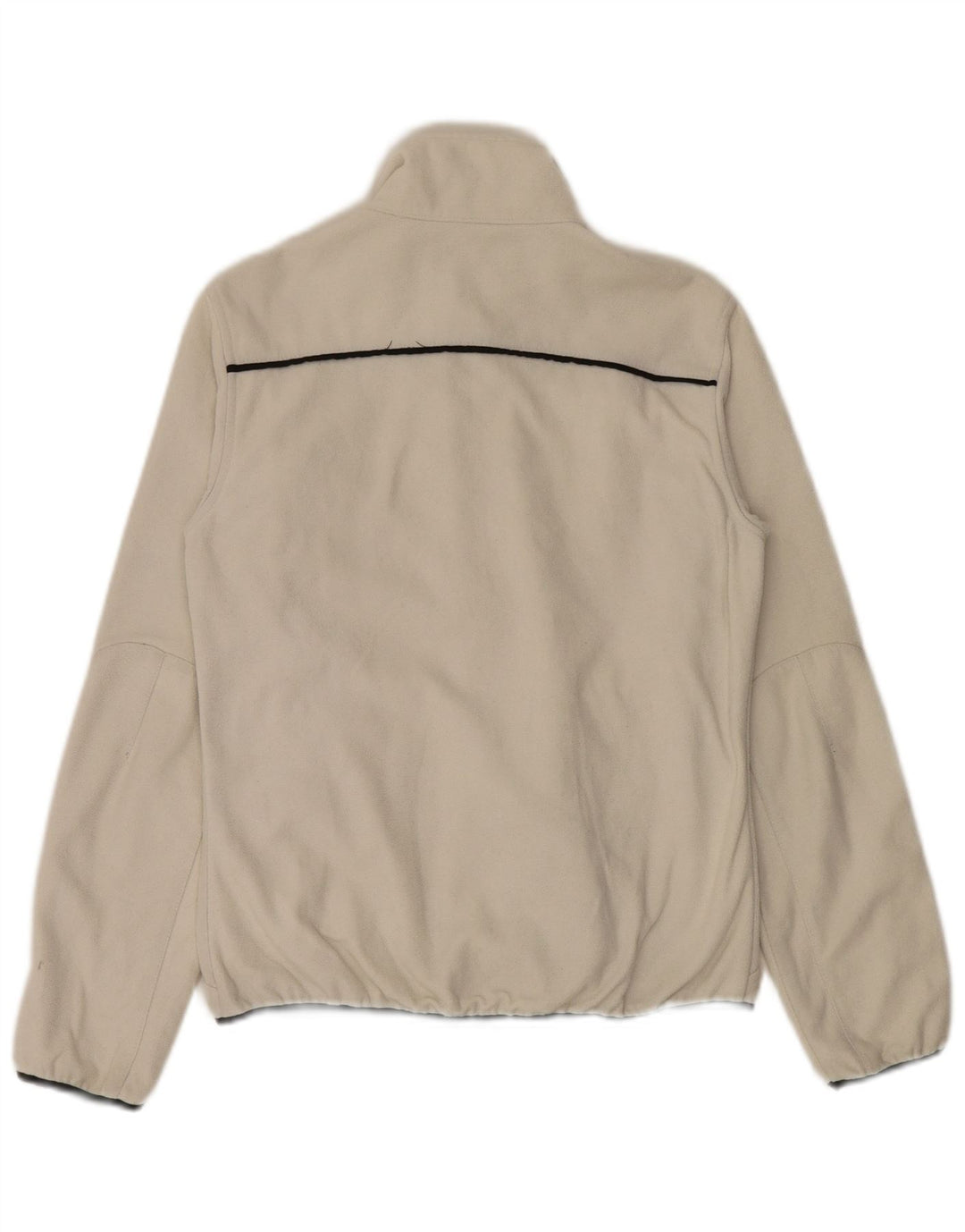 Bailo Chaqueta polar para mujer UK 10 Small Poliéster blanco