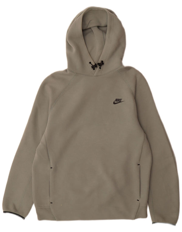 Nike - Sudadera con capucha para hombre, talla grande, color verde, algodón