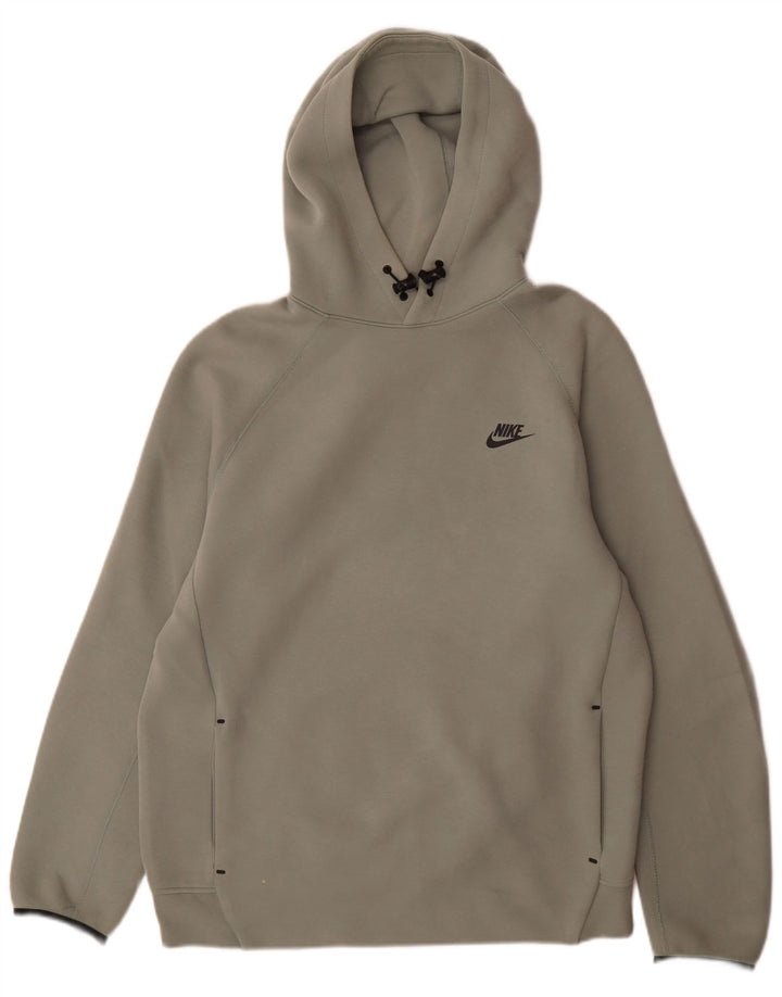 Nike - Sudadera con capucha para hombre, talla grande, color verde, algodón