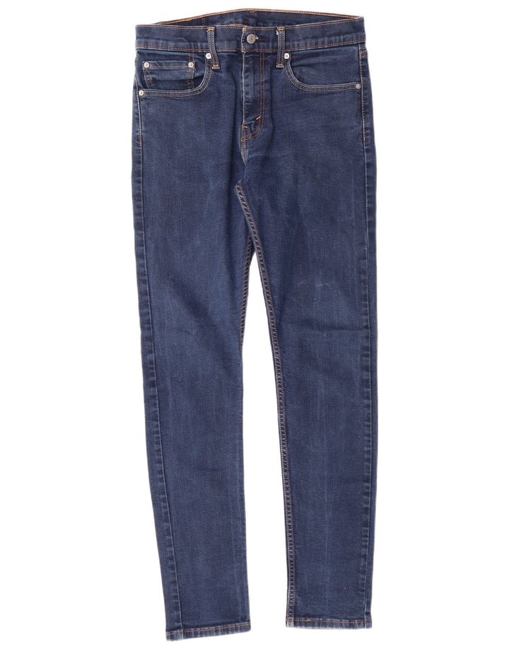 Levi's Hombre 512 Slim Tapered Jeans W32 L31 Algodón Azul