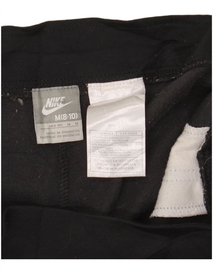 Nike Pantalones Capri para Mujer US 8/10 Mediano Negro Poliéster