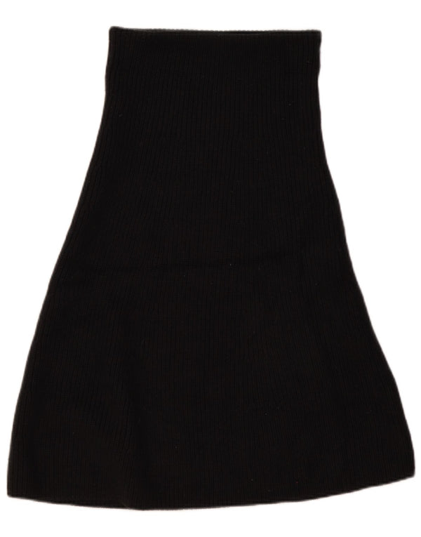Falda de punto para mujer Cos XS W25 Negro