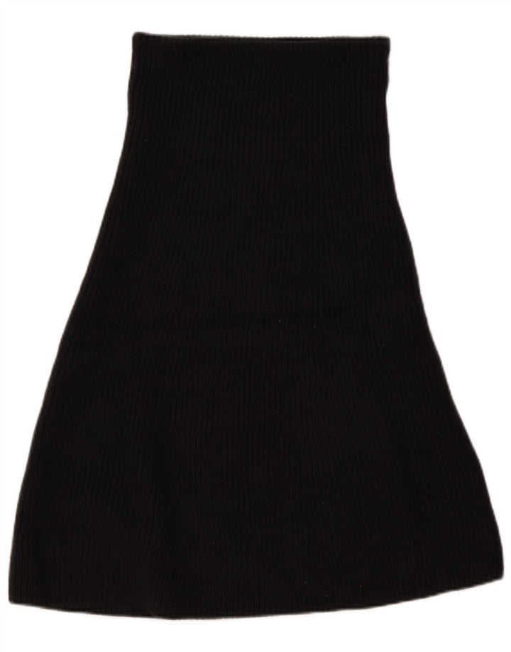 Falda de punto para mujer Cos XS W25 Negro