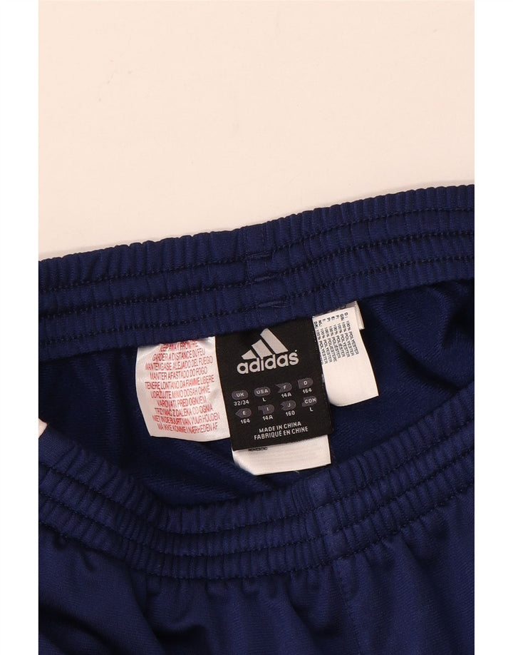 Adidas Pantalones de chándal para niño 13-14 años Azul Colorblock Poliéster