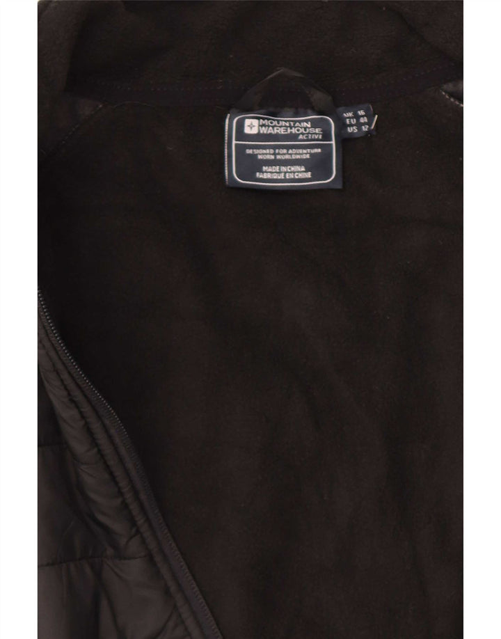 Chaqueta acolchada para mujer Mountain Warehouse UK 46 Large Poliamida moteada negra