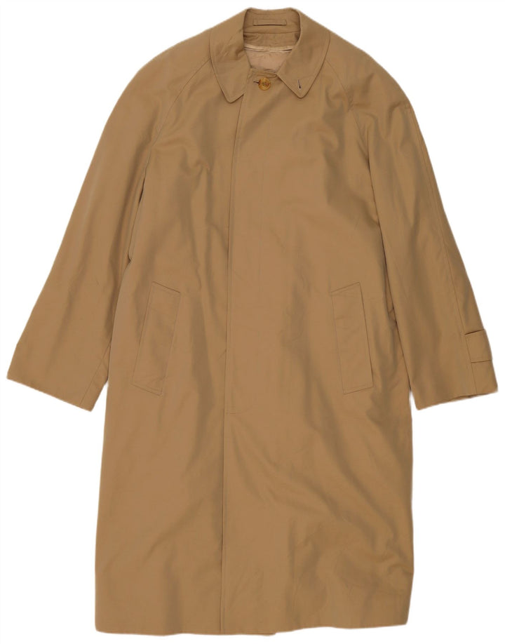 Vintage hombres abrigo Reino Unido 40 grande beige