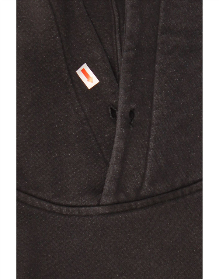 Adidas Hombre Sudadera Con Capucha Jumper Medium Negro Algodón