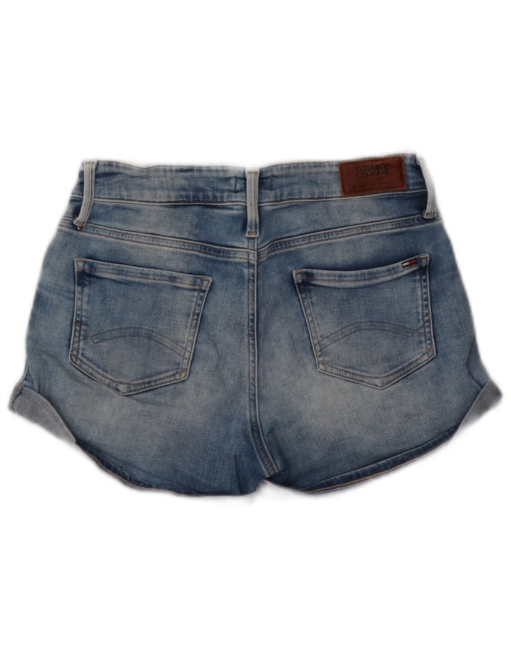 Shorts De Mezclilla Tommy Hilfiger Mujer W27 Small Azul Algodón
