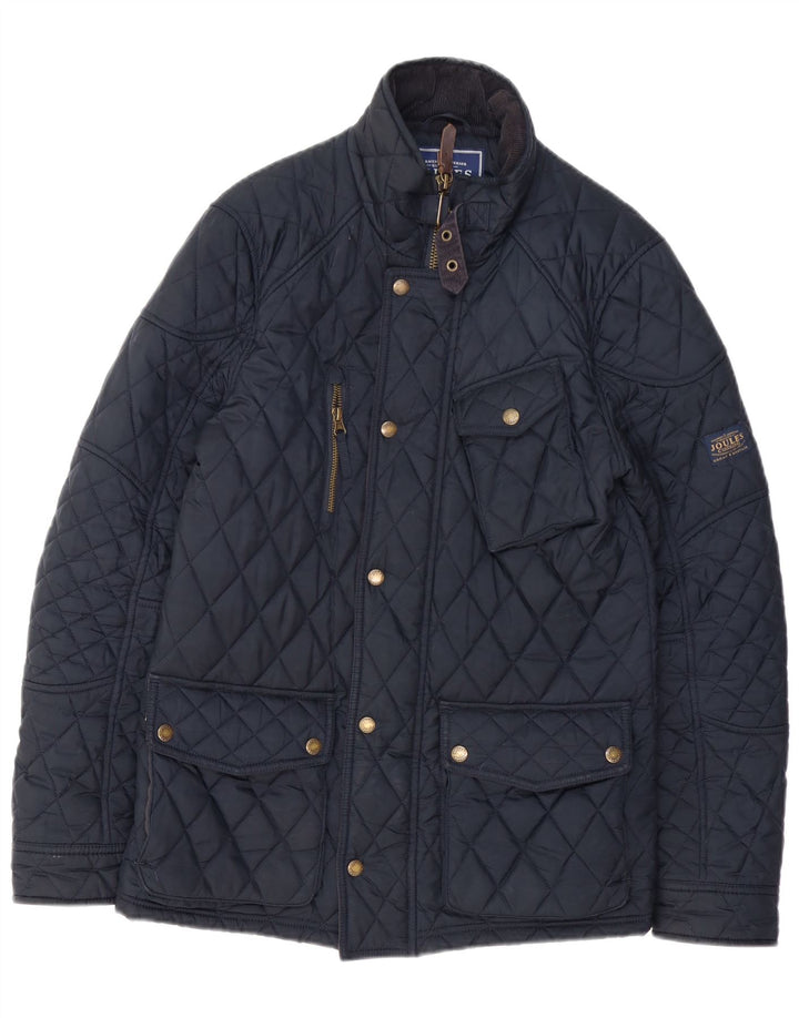 JOULES Chaqueta acolchada para hombre UK 36 Small Azul marino Poliéster