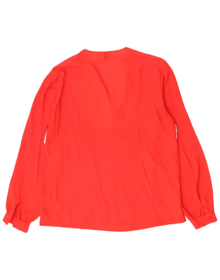 Blusa para mujer Mario Pucci Cecconi IT 44 Medium Red Colourblock