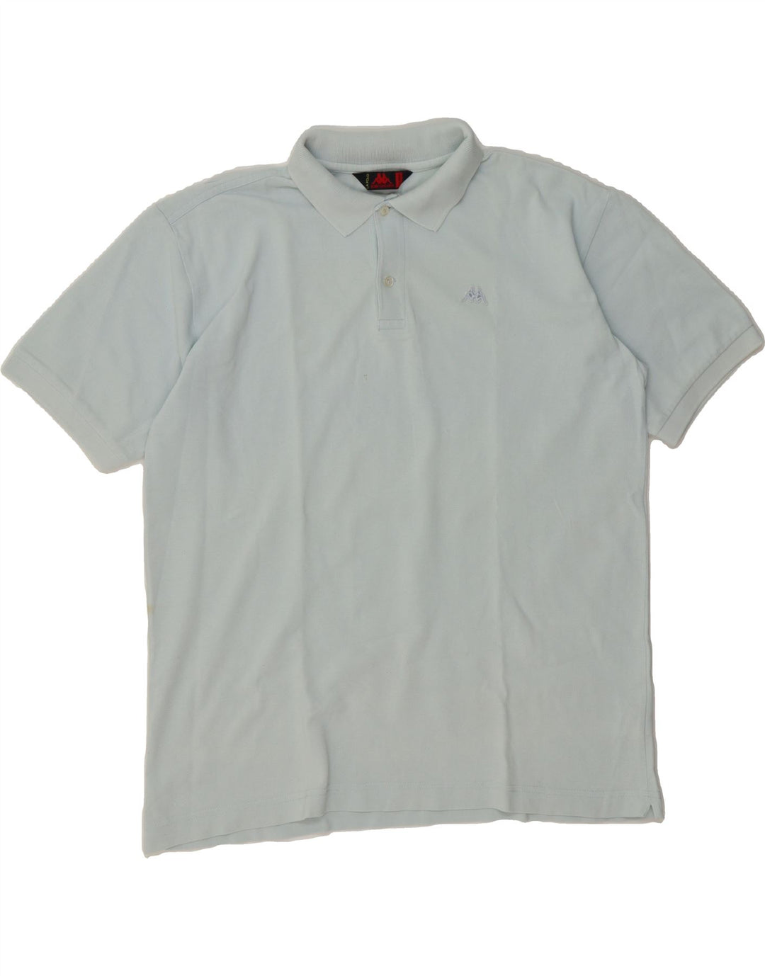 KAPPA Mens Polo Shirt XL Blue Cotton Vintage Kappa and Second-Hand Kappa from Messina Hembry 