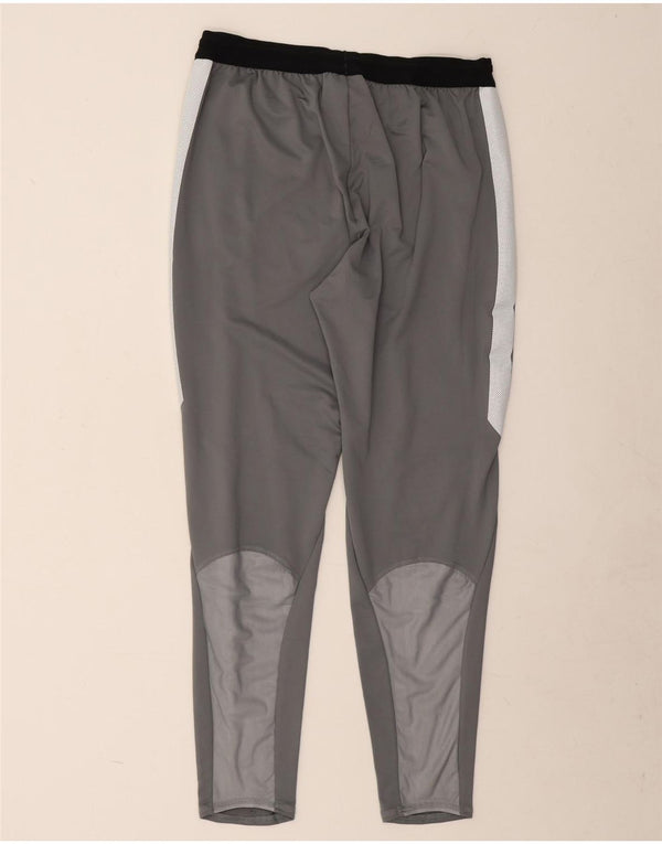 Nike Pantalones De Chándal Dri Fit Para Hombre Poliéster Color Block Gris Grande