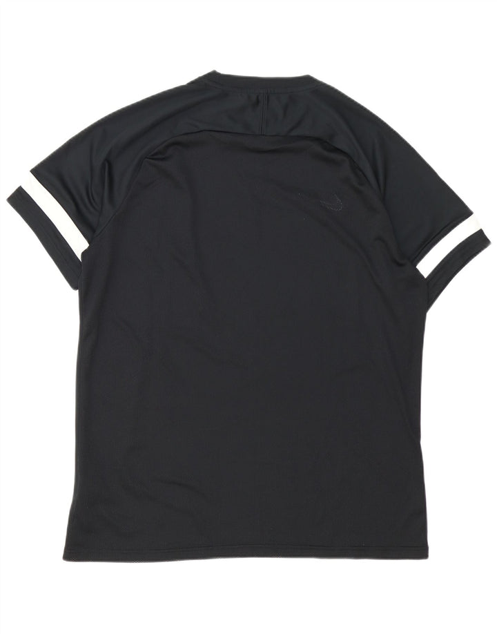 Nike Camiseta Dri Fit para hombre Top XL Negro Colorblock Poliéster