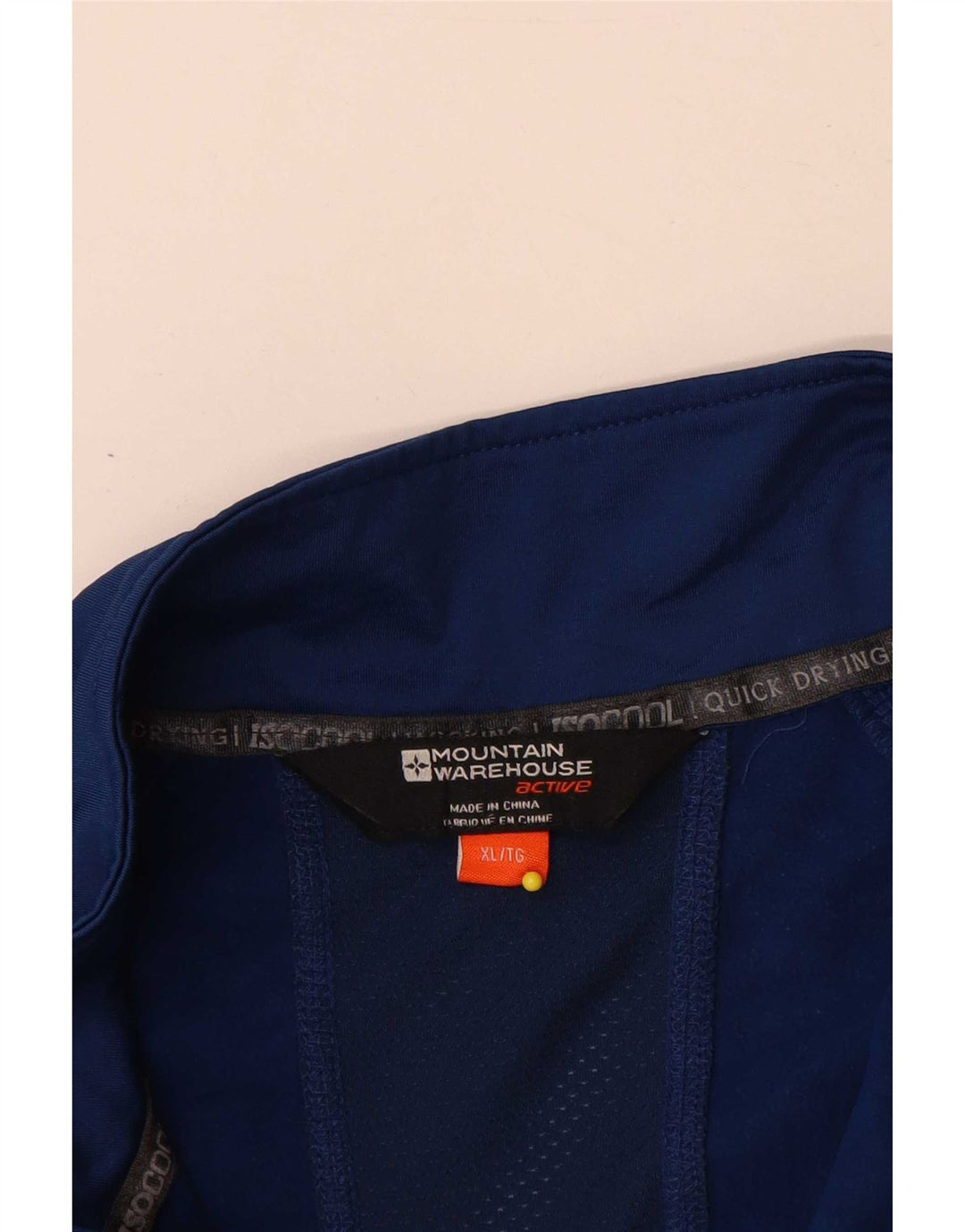 Mountain Warehouse Chaqueta superior de chándal para hombre XL Poliéster azul marino
