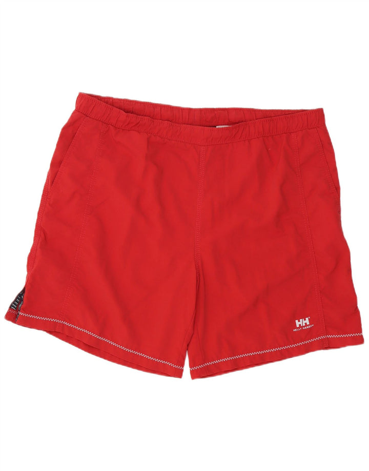 HELLY HANSEN Bañador para hombre XL Nylon rojo
