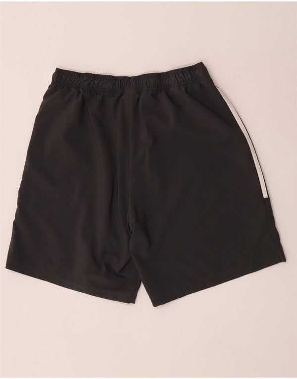 Adidas - Pantalones cortos deportivos para hombre, poliéster gris grande