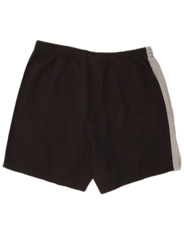 Umbro Shorts deportivos para hombre XL Poliéster color block negro