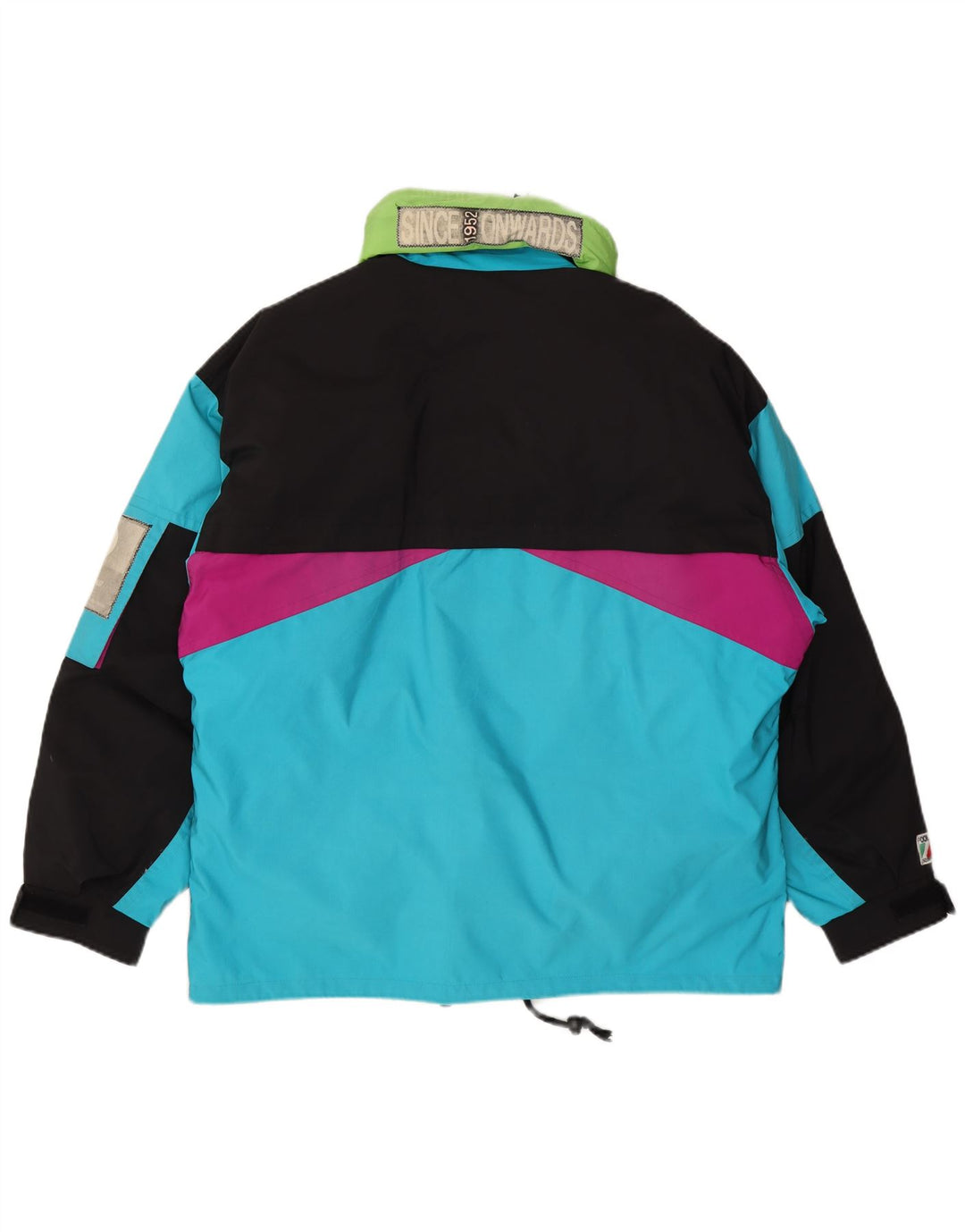 Colmar Hombre Chaqueta De Esquí Holgada Con Capucha IT 50 Medium Blue Colourblock