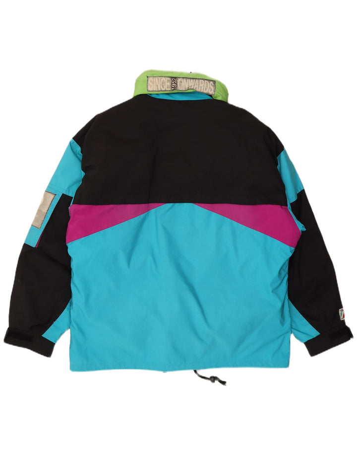 Colmar Hombre Chaqueta De Esquí Holgada Con Capucha IT 50 Medium Blue Colourblock