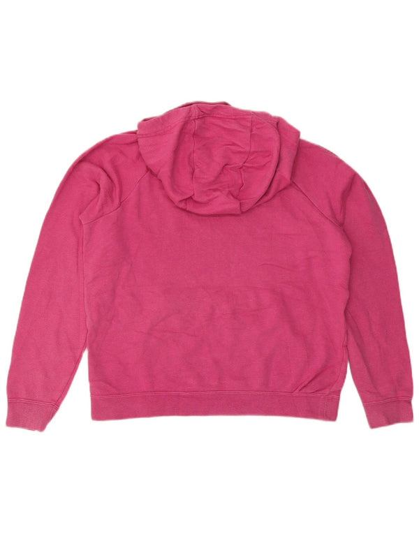 Nike Jersey con capucha extragrande para mujer UK 10 Small Pink Cotton