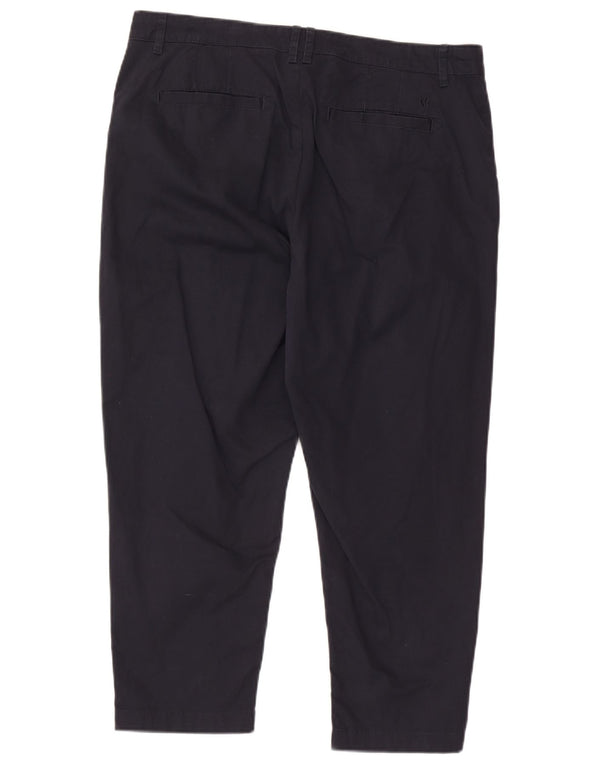 Pantalones cortos para mujer Fat Face UK 40 Large W36 L25 Azul marino Algodón