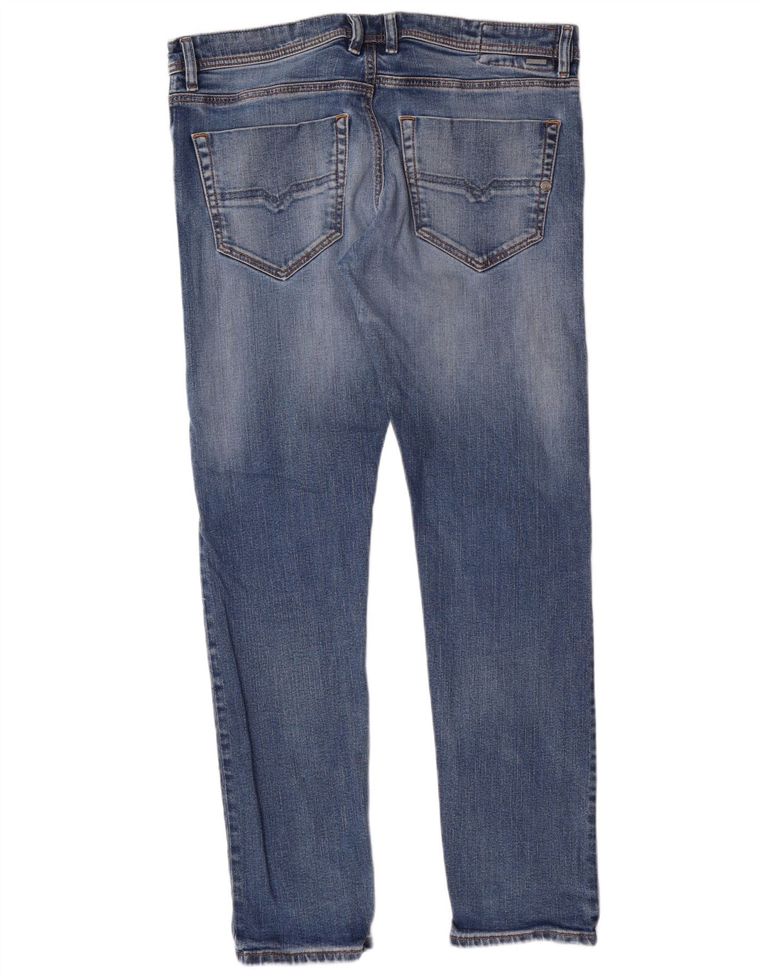 DIESEL Vaqueros ajustados Tepphar Carrot para hombre W34 L32 Algodón azul
