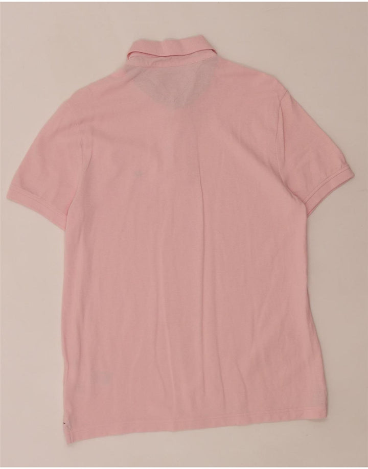 Polo Tommy Hilfiger Hombre Algodón Rosa Medio