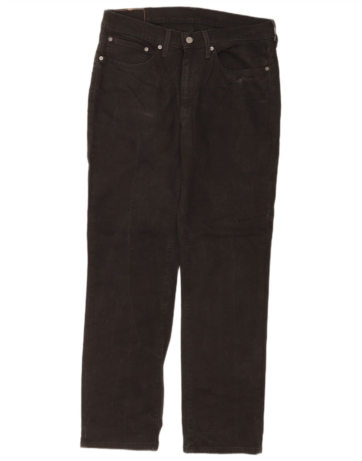 Levi's Vaqueros rectos 514 para hombre W34 L32 Algodón negro