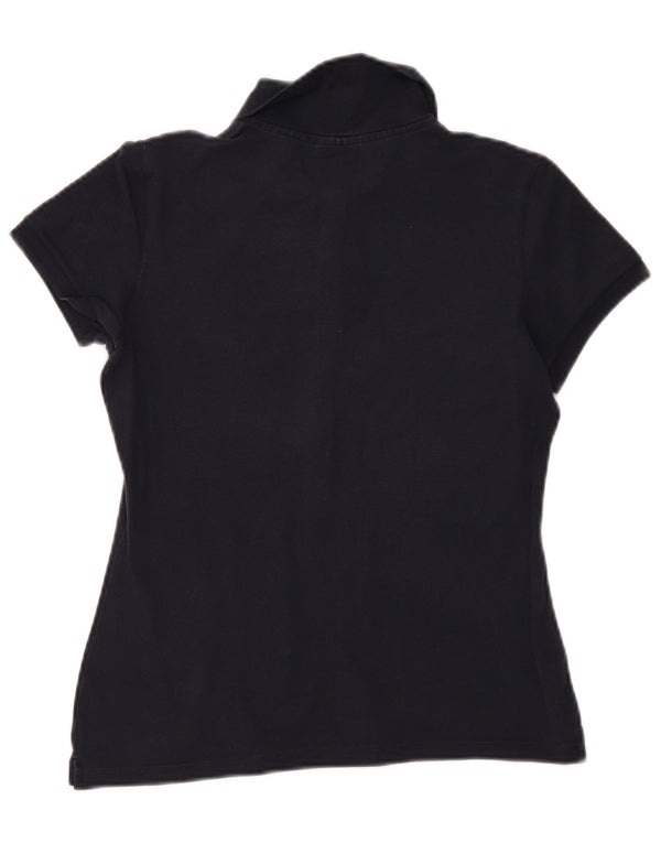 Polo Lacoste Mujer Talla 40 Mediano Azul Marino Algodón