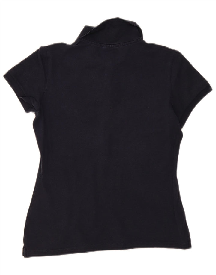Polo Lacoste Mujer Talla 40 Mediano Azul Marino Algodón