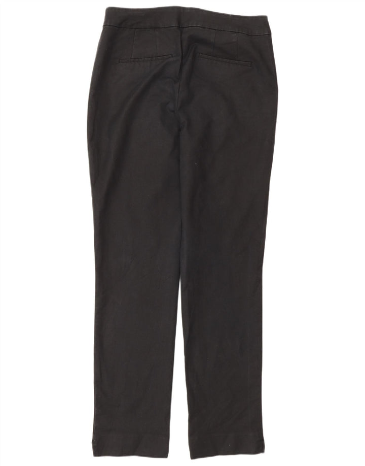 BODEN Pantalones chinos rectos para mujer UK 12 Medium W32 L30 Algodón negro