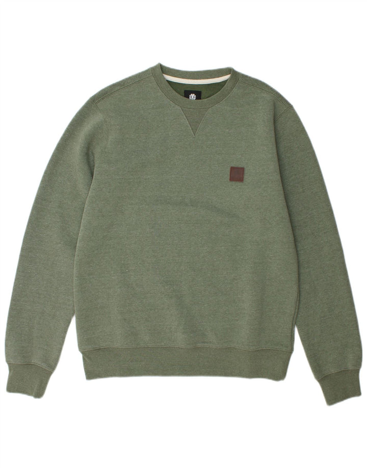 Sudadera Element Hombre Jersey Jersey Verde Medio Poliéster