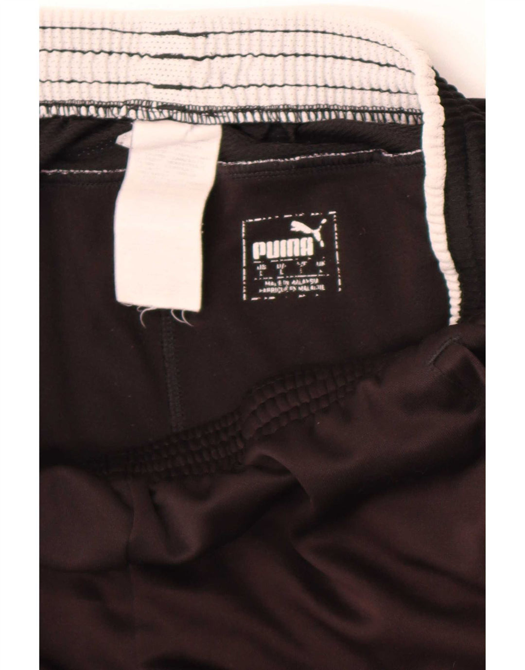 Puma Mens VfB Stuttgart Sport Shorts Grande Negro Poliéster