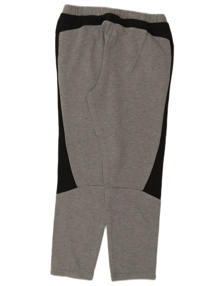Pantalones De Chándal Puma Gris Medio De Algodón Color Block