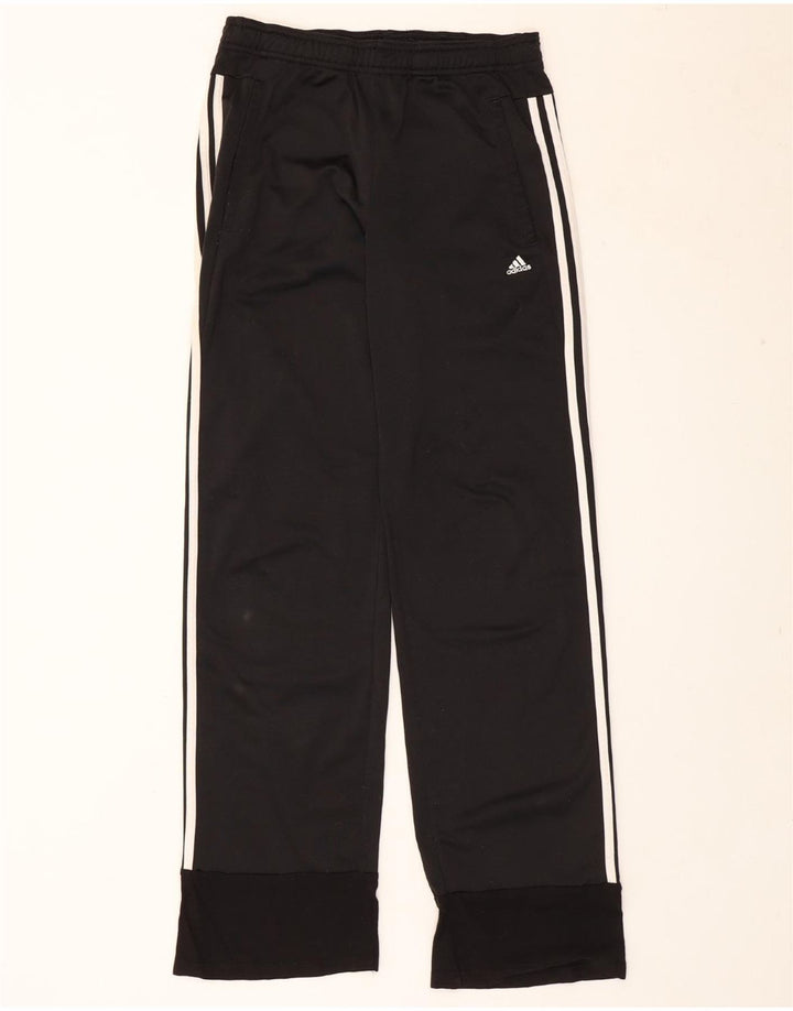 ADIDAS Pantalones de chándal para mujer Joggers UK 10 Small Black Poliéster