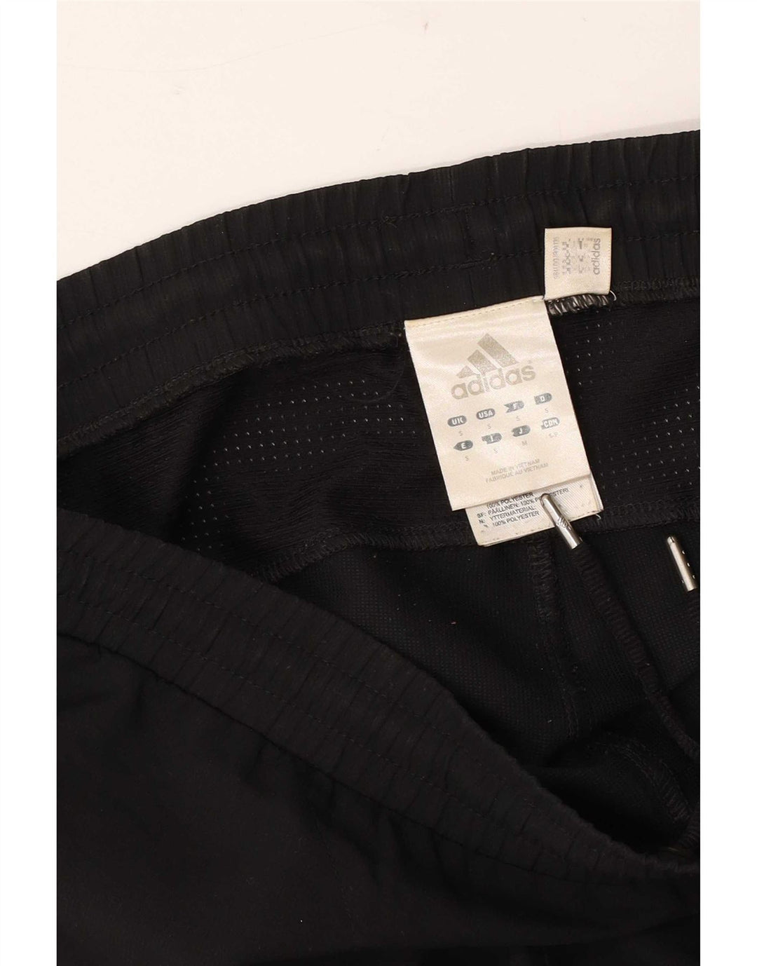 Adidas Pantalones De Chándal Para Hombre Pequeños Negro Poliéster