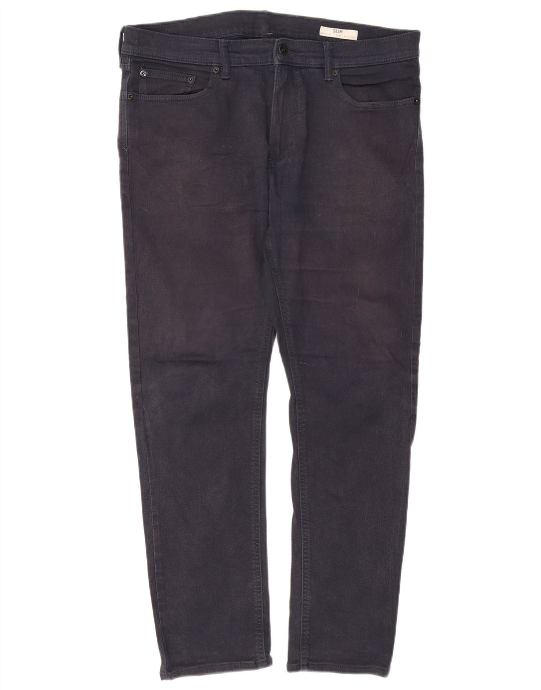 Vaqueros ajustados para mujer Marks & Spencer W36 L29 Algodón azul marino