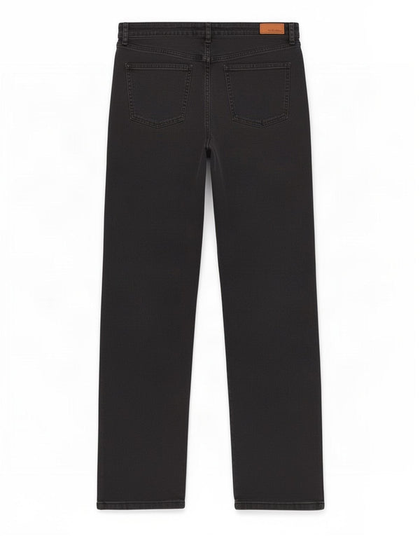 Vaqueros rectos para mujer Fat Face UK 40 Large W34 L30 Algodón negro