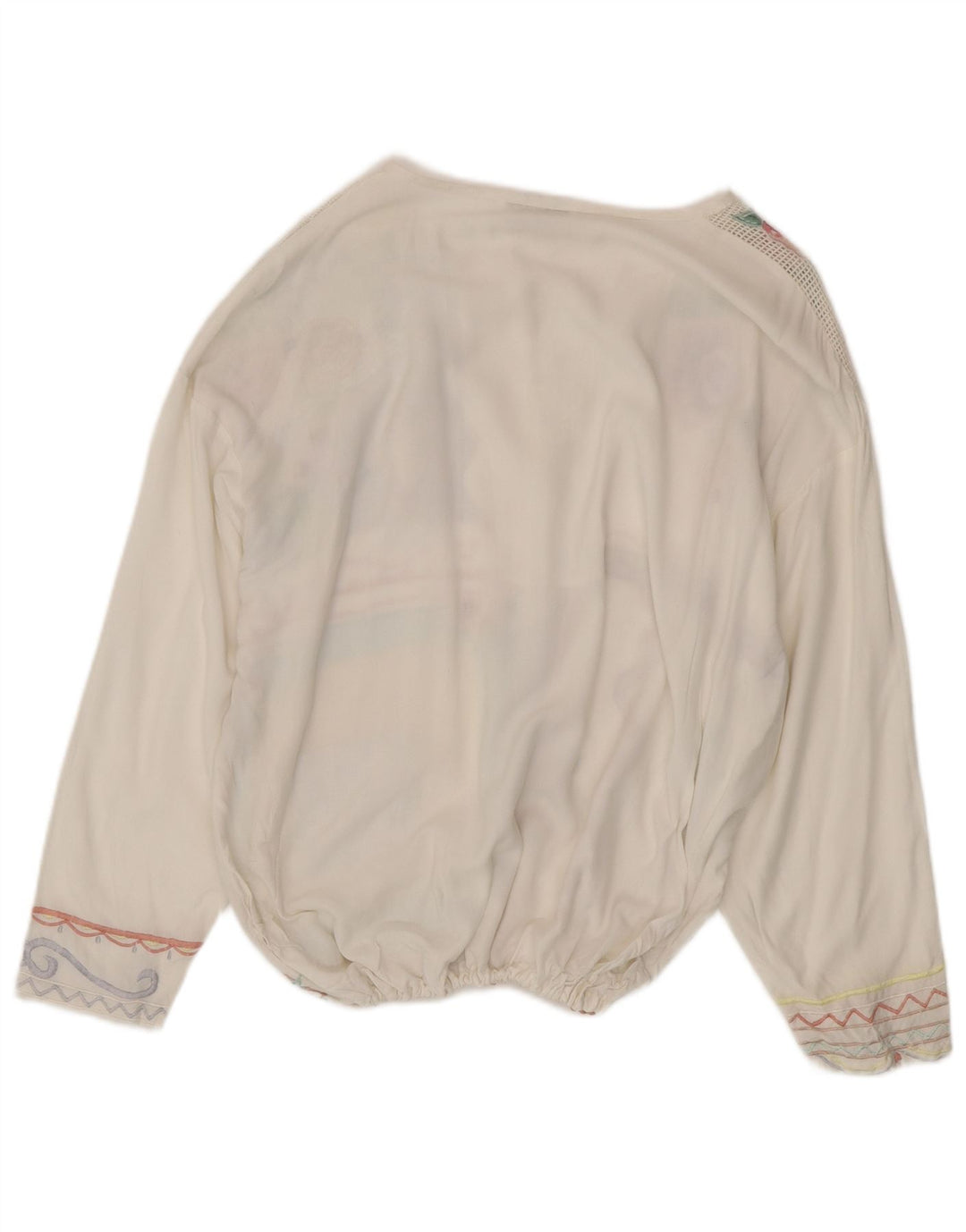 Together - Jersey para mujer, talla 40, XL, viscosa floral, color blanco roto