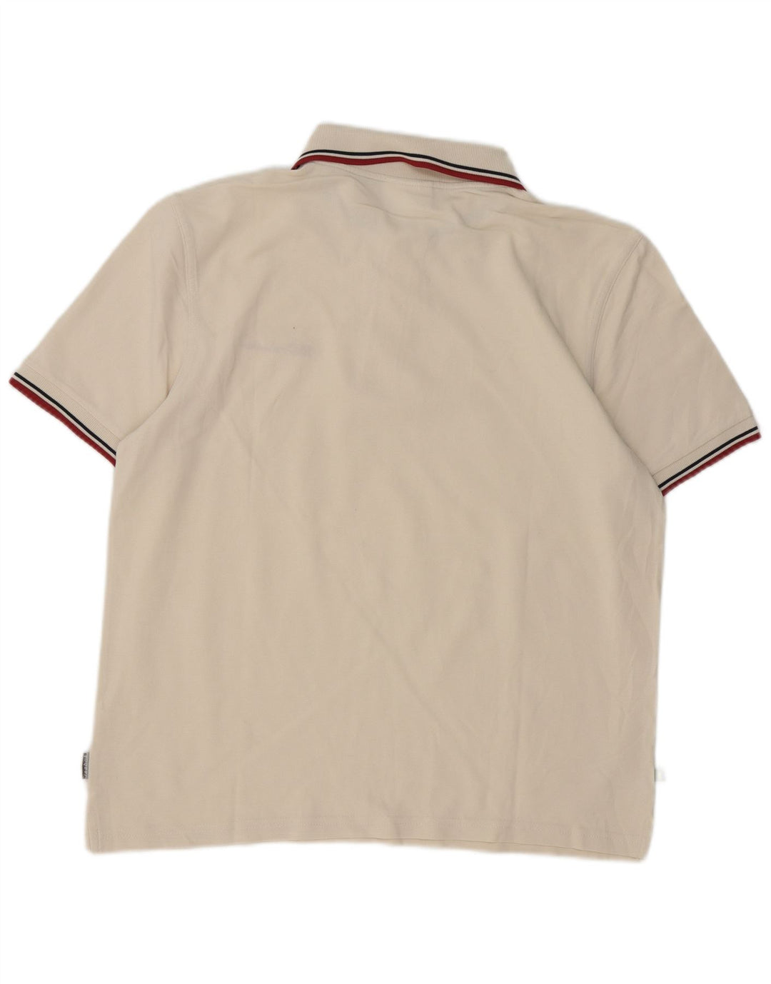 Polo Reebok Hombre Pequeño Blanco A Rayas