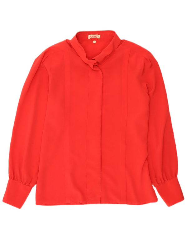 Blusa Camisa Mujer Icam IT 40 Small Rojo Poliéster