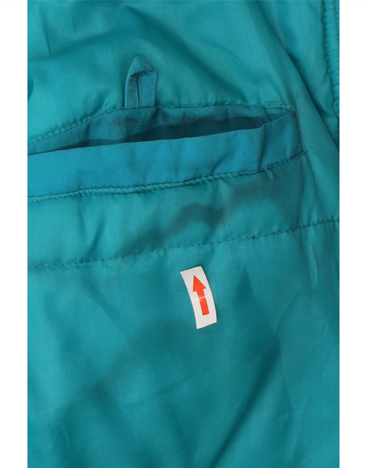 Brugi Chaqueta de esquí con capucha para hombre UK 40 Large Blue Colourblock