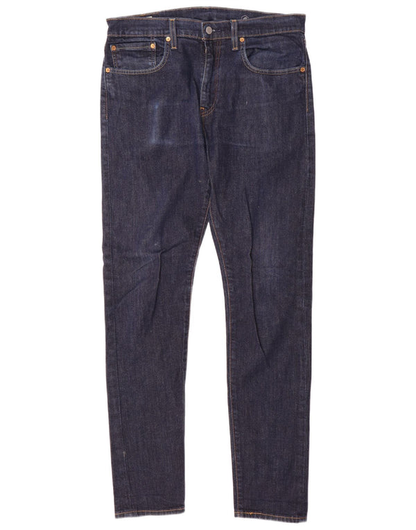 Vaqueros Levi's 512 Slim Tapered para hombre W34 L34 Algodón azul marino