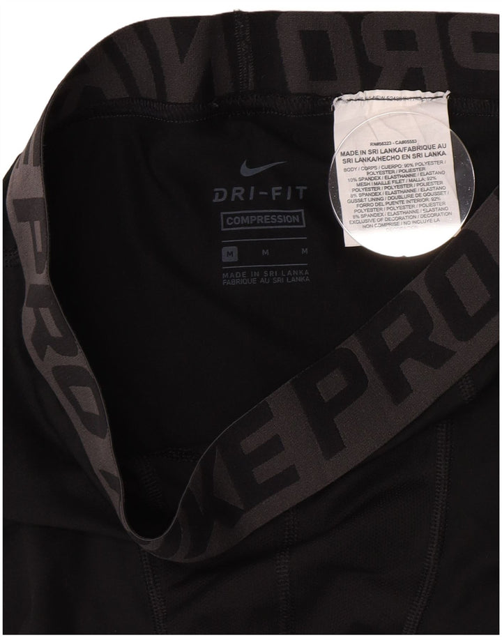 Nike Leggings de compresión para niños 10-11 años Mediano Negro Poliéster