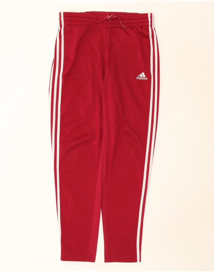 Adidas Pantalones de chándal para mujer UK 8/10 Small Granate Poliéster