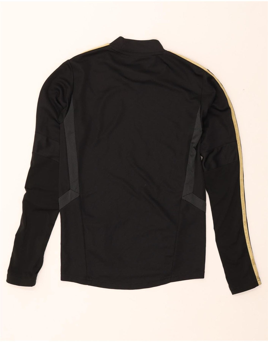 ADIDAS Hombre Real Madrid Camiseta Manga Larga XS Poliéster Negro