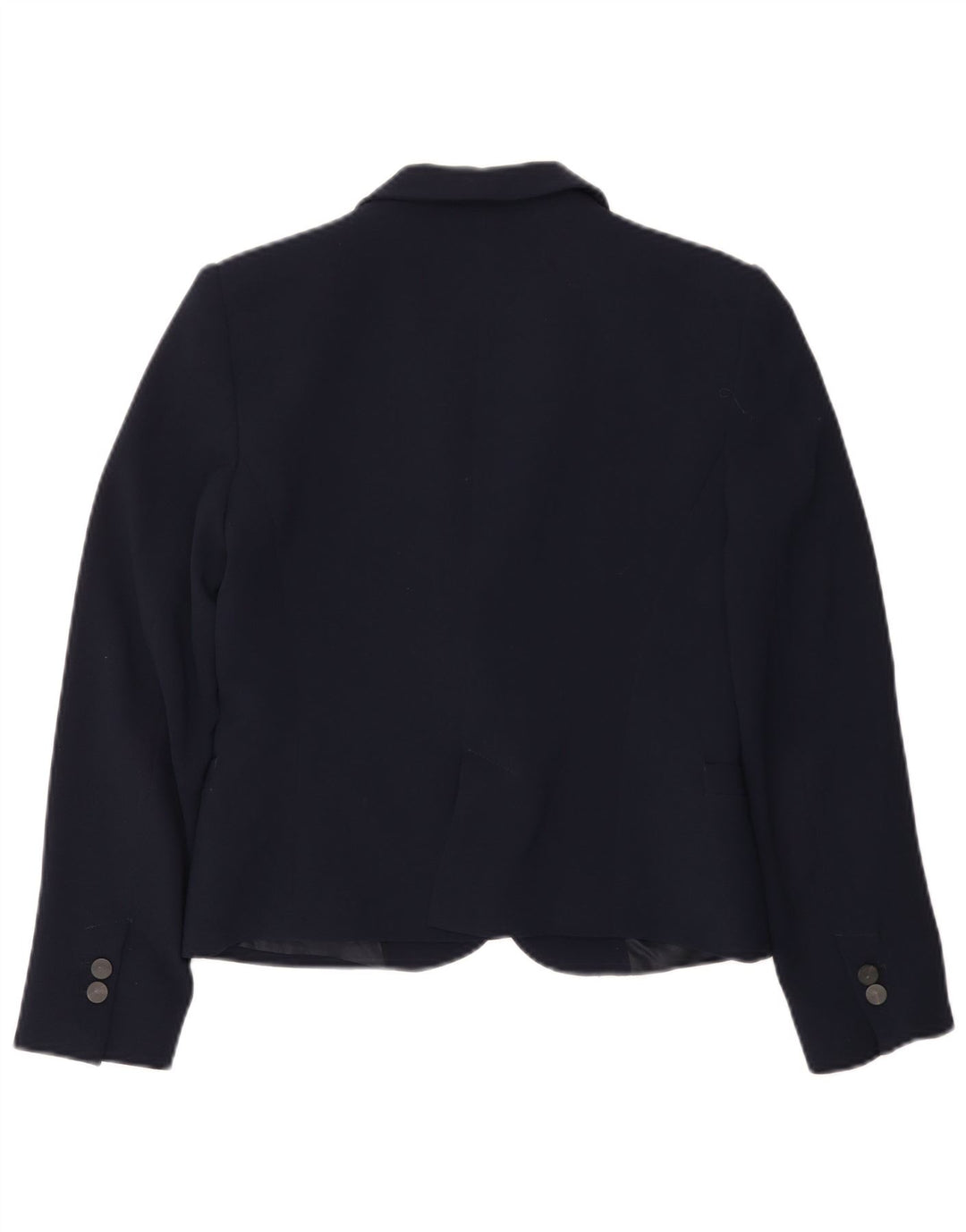 Zara Chaqueta Blazer De 1 Botón para Mujer UK 42 Azul Marino Mediano