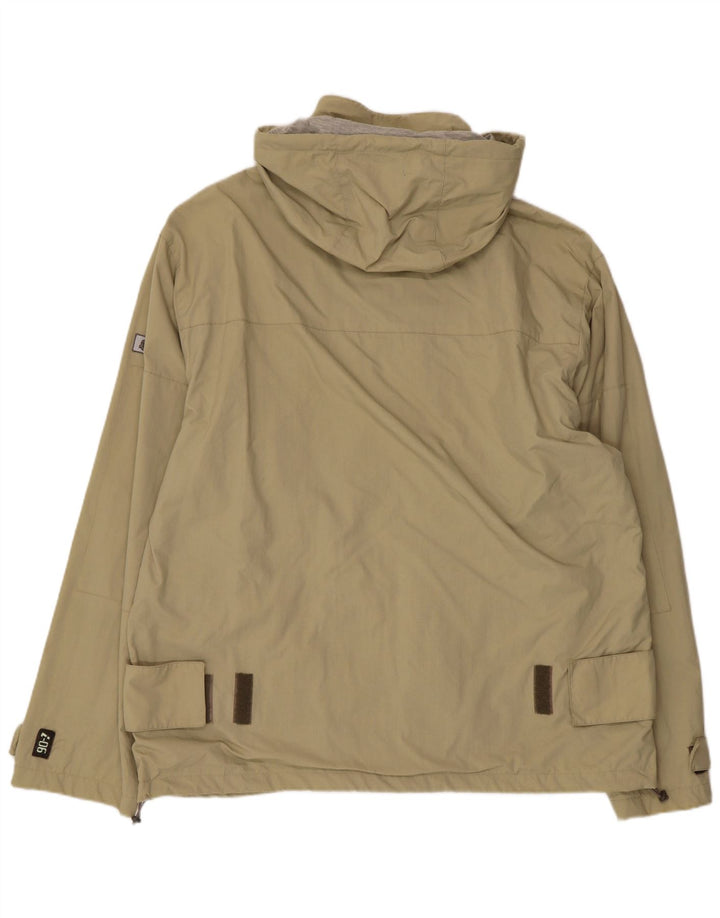 INVICTA Chaqueta impermeable con capucha para hombre UK 44 2XL Poliamida verde